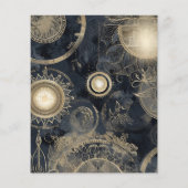 Budget Elegant Zilver Goud Hemelbruiloft (Achterkant)