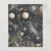 Budget Elegant Zilver Goud Hemelbruiloft (Achterkant)