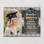 BUDGET Elegante Bloemen Kant Foto AFSTUDEERDER Uit (Voorkant)