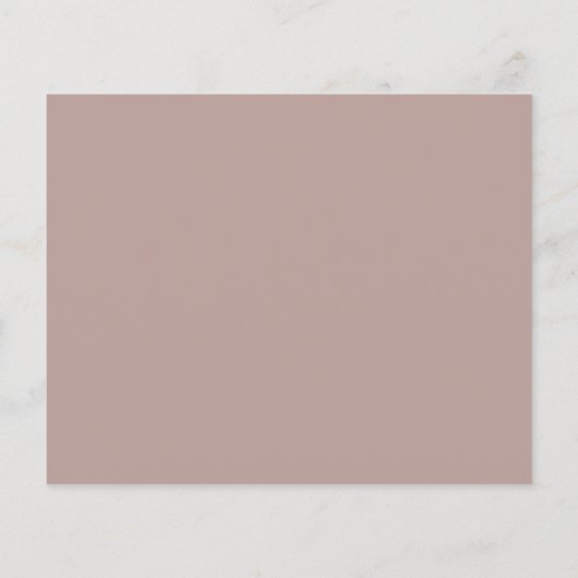 Budget Elegante Bloemstof Dusty Mauve bruiloft Uit (Achterkant)