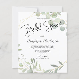 Budget Elegante Bruidsdouche.