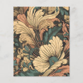 Budget Elegante Floral Art Nouveau Bruiloft (Achterkant)