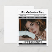 BUDGET Elegante Krant Thema Foto Afstuderen (Voorkant / Achterkant)