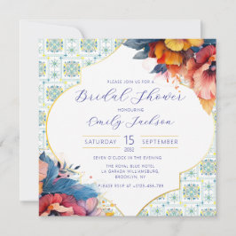 Budget Elegante Marokkaanse Tegels Floral