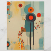 Budget Elegante Mid Century Bloemenbruiloft Flyer (Achterkant)