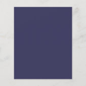 Budget Elegante Navy Blauwe Kruis Jongens Doop (Achterkant)