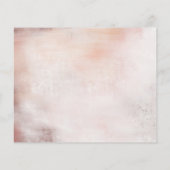 BUDGET/Elegante trouwuitnodiging. Uitnodiging Flyer (Achterkant)