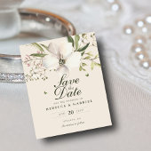 Budget Elegante Waterverf Bloemenwaad Save the dat