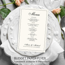 Budget elegante zwarte crèmekleurige ivoorkleurige