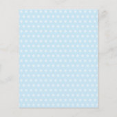 Budget Elephant Boy Baby shower Uitnodiging (Achterkant)