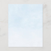 Budget Elephant Boy-ballonnen Virtueel Baby shower (Achterkant)