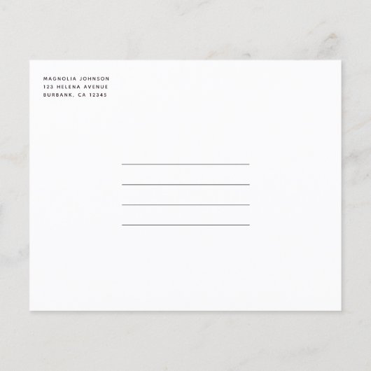 BUDGET Elephant Eucalyptus Baby shower Uitnodiging (Achterkant)