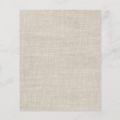 BUDGET Elephant Girl Baby shower Invitation (Achterkant)