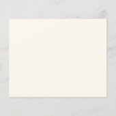 Budget Elephant Twins Cream Baby shower Dank u (Achterkant)