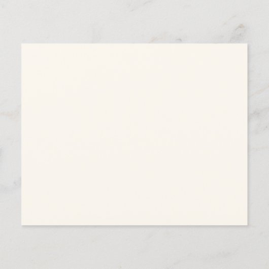 Budget Elephant Twins Cream Baby shower Dank u (Achterkant)