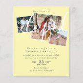BUDGET Elopement Invitations FOTO Collage (Voorkant)