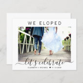 Budget Elopement Photo Reception (Voorkant / Achterkant)