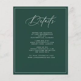 Budget Emerald Detailskaart Flyer