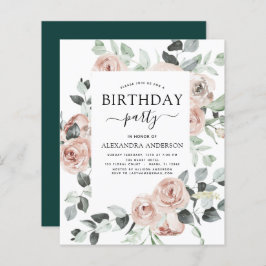 Budget Emerald Green Birthday Party