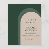 BUDGET Emerald Green Bold Wedding (Voorkant)