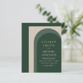 BUDGET Emerald Green Bold Wedding (Staand voorkant)