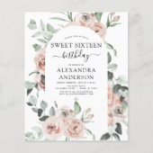 Budget Emerald Green Sweet Sixteen Birthday Party (Voorkant)