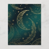 Budget Emerald Groen Goud Hemelse Bruiloft (Achterkant)