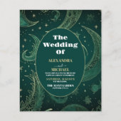 Budget Emerald Groen Goud Hemelse Bruiloft (Voorkant)