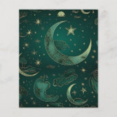 Budget Emerald Groen Goud Hemelse Bruiloft (Achterkant)