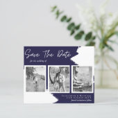 BUDGET Engagement Foto OPSLAG datum Navy Blauw (Staand voorkant)