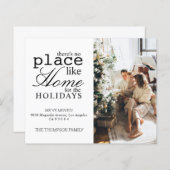 BUDGET Er is geen plek zoals thuis foto verplaatse (Voorkant / Achterkant)