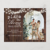 BUDGET Er is geen plek zoals thuis hout foto verpl (Voorkant)