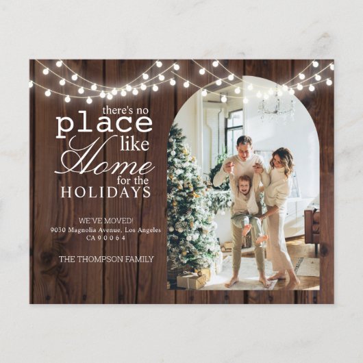 BUDGET Er is geen plek zoals thuis hout foto verpl (Voorkant)