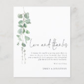 BUDGET Eucalyptus 3 foto QR Weddenschap Hartelijk (Voorkant)