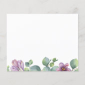 Budget Eucalyptus Adres Wijziging Aankondiging (Achterkant)