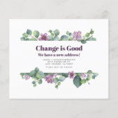 Budget Eucalyptus Adres Wijziging Aankondiging (Voorkant)