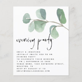 BUDGET Eucalyptus Avondfeest Bruiloft