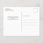 Budget Eucalyptus Botanical Weduwen Uitnodiging (Achterkant)