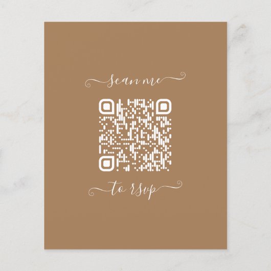 Budget Eucalyptus Botanische QR Code Weddenschap U (Achterkant)