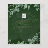 BUDGET Eucalyptus BRUIDSSCHATTENFEest Groene Tinte Flyer (Achterkant)