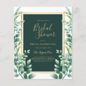 BUDGET Eucalyptus BRUIDSSCHATTENFEest Groene Tinte Flyer (Voorkant)