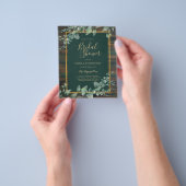 BUDGET Eucalyptus BRUIDSSCHENKERIJ Groen Goud Flyer (Hand)