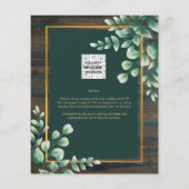BUDGET Eucalyptus BRUIDSSCHMAK Groen Goud QR F Flyer (Achterkant)