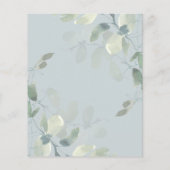 BUDGET Eucalyptus Engagement Party (Achterkant)