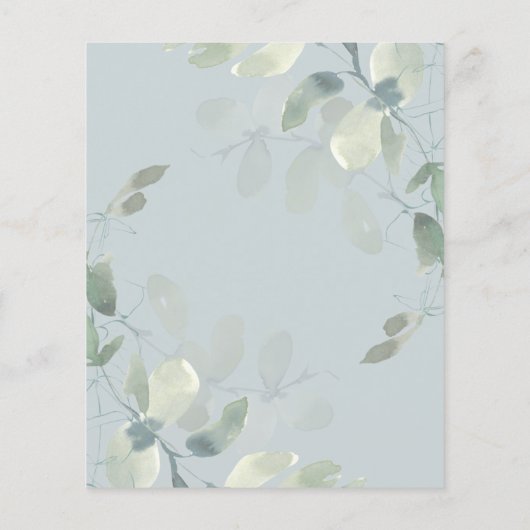 BUDGET Eucalyptus Engagement Party (Achterkant)