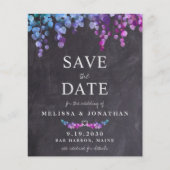 Budget Eucalyptus Foliage S QR Code Save the Date (Voorkant)
