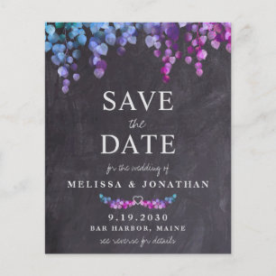Budget Eucalyptus Foliage S QR Code Save the Date
