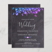 Budget Eucalyptus Foliage Slate Weddenschap (Voorkant / Achterkant)