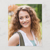 Budget Eucalyptus Foto 2024 Afstuderen Invite (Achterkant)