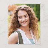 Budget Eucalyptus Foto 2024 Afstuderen Invite (Achterkant)